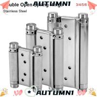 ราคา AUTUMN 1 ชิ้นบานพับประตู,เปิดคู่พร้อมบานพับเงียบด้านในและด้านนอก, 3/4/5/6 นิ้วสแตนเลสปิดอัตโนมัติสปริงบานพับอุปกรณ์ฮาร์ดแวร์ (28593198840)