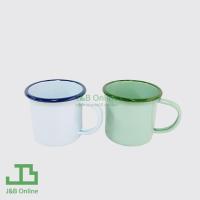 ราคา แก้วน้ำเคลือบสังกะสี ขนาด 9-11cm. มีให้เลือกทั้งหมด 3 สี บรรจุ 6 ชิ้น (8956902634)