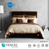 ราคา Omazz ผ้าปู 5ฟุต 1ชิ้น Omazz Tencel Jacquard รหัส Beehive 01 (10883050673)