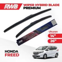 ราคา RWB honda Freed ใบปัดน้ําฝนไฮบริด (48600846400)