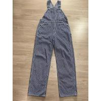 ราคา ชุดเอี๊ยม VITAGE BOBSON DENIM ผ้า UNION MADE ลายทาง INTERNATIONAL WORLD JEANS JAPAN สภาพใหม่ไม่มีตำหนิ size M (29840090261)