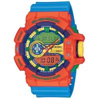 ราคา CASIO G-SHOCK GA-400-4ADR รับประกันศูนย์ CMG 1ปี ของแท้100% -สีส้ม / ฟ้า ( GA-400-4A ) (10154967063)