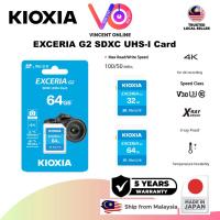 ราคา การ์ด SD KIOXIA Exceria G2 UHS-I (32GB_64GB) V30 U1 Class10 จากญี่ปุ่น (43614257985)