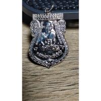 ราคา เหรียญเสมาหลวงพ่อทวดหลังอาจารย์ทิม พระประจำปีวัดช้างให้ ปัตตานี (ออกจากวัดช้างให้) เนื้อทองแดงชุบนิเกิ้ล (21074860141)