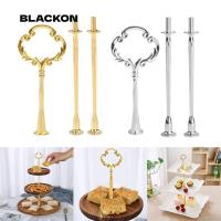 ราคา ขาตั้งจานเค้ก BLACKON, โลหะผสมสังกะสี 2 ชั้นเค้ก, ฮาร์ดแวร์ 3 ชั้นที่ใส่คัพเค้กเค้กงานแต่งงาน (28593527542)