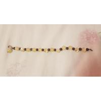 ราคา sale สร้อยข้อมือ ลูกปัด ขาว ม่วง sale bracelet white & violet bead (8518235468)