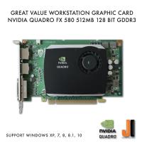 ราคา Nvidia Quadro FX 580 512MB-128 BIT GDDR3 (มือสอง) (4529464396)