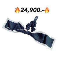 ราคา New chanel bow hair tie ผูกผม ผูกข้อมือได้ (43450530306)