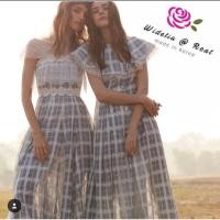 ราคา (มือสอง) เดรสยาว ไซร์ S งานป้าย Widelia @real (1659596806)