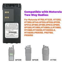 ราคา D-47HNN9013 แบตเตอรี่ทดแทน Li-on สําหรับวิทยุ Motorola HT750 HT1250 GP320 GP328 GP338 HNN9008 HNN9008A HNN9008AR HNN9008H (25132406376)