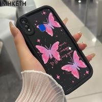 ราคา MHKETH เคสสำหรับ VIVO Y95 Y93 Y93s Y91 Y91i เคสโทรศัพท์รูปผีเสื้อสีชมพูแฟชั่น (28689234830)