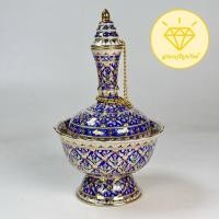 ราคา กรวดน้ำ เบญจรงค์ ใหญ่ ของขวัญปีใหม่ ขึ้นบ้านใหม่ ทำบุญ ที่ระลึกเกษียณอายุ (28327143728)