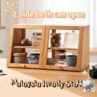ราคา Muji Sideboard Kitchen Dustproof Cabinet Pastry Display Cabinet Tea Cup Cabinet Storage Cabinet (26139181422)
