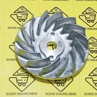 ราคา มู่เล่ Vespa 3V IGET / พัดลมดึงหน้า Vespa LX S LXV Sprint Primavera GTS 150Cc (42670816728)