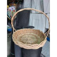 ราคา กระเช้าของขวัญ กระเช้าปีใหม่ กระเช้าหวายสาน ขนาด 11 นิ้ว กระเช้า ใส่ผลไม้ ตะกร้าหวาย กระเช้าปากเปีย กระเช้าผลไม้ ของฝาก (21674344028)