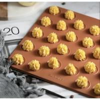 ราคา Suncity Macaron Pan 28 / แม่พิมพ์มาการองทองแดง - YC80202 (44372076602)
