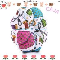 ราคา CAJA1 แผ่นรองข้อมือ,ฟักทองสายรัดข้อมือยืดหยุ่นเบาะพิน,น่ารักสวมใส่จักรเย็บผ้าแผ่นเข็มเย็บมือ (49251607673)