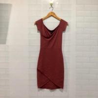 ราคา เดรสสีแดงเข้ม แบรนด์ forever 21 (7820526075)