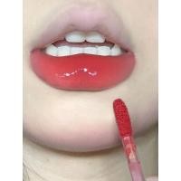 ราคา ลิปสติก ลิป Sweet Strike!Peach Milk Tea Jelly Water Gloss Mirror Lip Glaze Glass Toot Lip Forming Film Non-Fading Moisturizing Lipstick (40974514698)