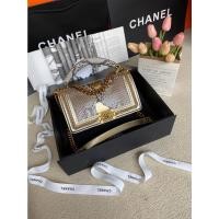 ราคา กระเป๋า Chanel Boy สะพายข้าง [ หนังงูแท้ ] Size 25 cm งาน Original (15180448338)