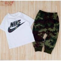 ราคา ชุดทหารเด็ก ลายNIKE ลายทหาร เท่ห์ๆ เสื้อและกางเกงลายทหาร ผ้าคอตตอน100% เสื้อพร้อมกางแกง เสื้อไนกี้ดำ เสื้อไนกี้ขาว (5754461645)