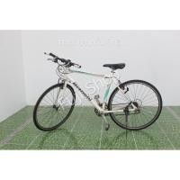 ราคา จักรยานไฮบริดญี่ปุ่น - ล้อ 700 mm. - มีเกียร์ - อลูมิเนียม - Bianchi - สีขาว [จักรยานมือสอง] (12090165522)