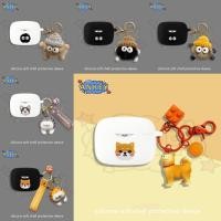 ราคา Case For Edifier TWS1 Pro 2 W220T Earphone Silicone Case Cute Coal Earbuds Waterproof Shockproof Soft Protective Headphone Cover Headset Skin with Hook (19292853435)