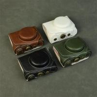 ราคา เหมาะสําหรับ Canon PowerShot G7 X Mark II กระเป๋ากล้องซองหนัง g7x3 เคสป้องกันกล้อง Shell (44215492414)