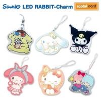 ราคา [Physical Card] Rabbit Card Sanrio LED บัตรแรบบิท สำหรับบุคคลทั่วไป (Rabbit Charm) (40462737239)