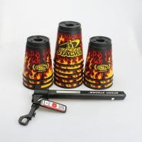 ราคา ✒SpeedStacks Chaotic Cup Blue Art Cup Flame Cup with Handle Game Stack Cup Fly Stack Cup speed stacks แก้วใส่เครื่องดื่ม (18847863683)