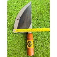 ราคา มีดปาดหมู เบอร์2 หน้า 4นิ้ว ยาว 12นิ้ว มีดปังตอ มีดสับกระดูก เหล็กอรัญญิก มีด มีดหั่นหมู มีดสับหมู มีดหั่น มีดปาดเนื้อ (23335350341)