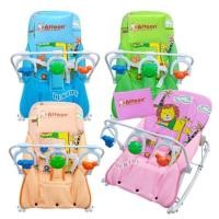 ราคา ATTOON เปลโยกผ้าพิมพ์ + ของเล่น (23886203381)