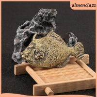 ราคา [Almencla] ตุ๊กตาปลาทองเหลือง ตุ๊กตาจิ๋ว สัตว์เลี้ยงสําหรับห้องน้ําชา ห้องนั่งเล่นสํานักงาน (43822405462)