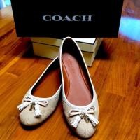 ราคา (New) Coach benni signature flats shoes (9141466782)