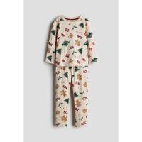 ราคา H&M(เอชแอนด์เอ็ม) ชุดนอนผ้าฝ้ายพิมพ์ลาย Boys Printed cotton pyjamas 1241327_5 (41322163723)