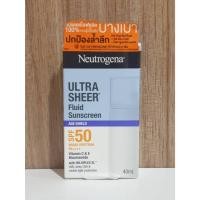 ราคา Neutrogena Ultra Sheer Fluid Sunscreen SPF50 PA++++ 40ml (52751781121)
