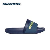 ราคา Skechers สเก็ตเชอร์ส รองเท้าแตะผู้ชาย Men Side Lines 2.0 Sport Shoes - 8790347-NVLM (41720543755)