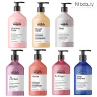 ราคา แชมพู ลอรีอัล ซี่รี่ย์ เอ็กเปริ์ด 500 ml shampoo loreal serie expert vitamino liss repair inforcer silver nutrifier (1414667205)