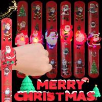 ราคา สายรัดข้อมือคริสต์มาสมีไฟทันที 12 ชิ้น - สร้อยข้อมือ LED ที่เปิดใช้งานแตะพร้อมโหมดกระพริบสีแดง/สีเขียว/ทอง, ข้อเสนอภาพวันหยุดที่ปราศจากสารก่อภูมิแพ้ (42465587223)