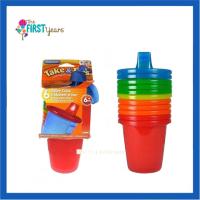 ราคา ถ้วยหัดดื่ม 7oz มีฝาปิด (แพค 6 ชิ้น) แบรนด์ The First Years Take And Toss Spill Proof Cups ถ้วยน้ำเด็ก ฝึกดื่มน้ำ [TFY] (1963651106)