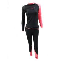 ราคา 2025 NIKKO เสื้อดําน้ํากันแดดแขนยาวแฟชั่นพร้อมกางเกง Terno Rash guard สําหรับผู้หญิง (52250836820)