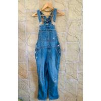 ราคา ชุดเอี้ยมยีนส์ แบรนด์ GAP งานวินเทจ ไซส์ S อก 32-34 นิ้ว สไตล์วินเทจ (40566840693)