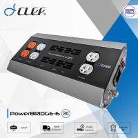 ราคา CLEF Powerbridge-6 20A Power Conditione เครื่องกรองไฟ 6 ช่อง กันไฟกระชาก ปลั๊กราง Powerbridge 6 ประกันศูนย์ 3ปี (41256695065)