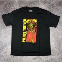 ราคา เสื้อยืดวง Pierce The Veil อย่างเป็นทางการ - เสื้อยืดลาย Wavy Skeleton Original (43955763242)