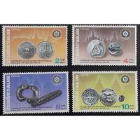 ราคา B656 แสตมป์ไทยยังไม่ได้ใช้ ชุด การประชุมสภาผู้ว่าการธนาคารโลกและกองทุนการเงินระหว่างประเทศ ปี 2534 ครบชุด 4 ดวง (3725682690)