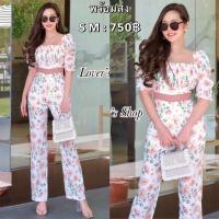 ราคา จั๊มสูทขายาว งานป้าย Lover’s Shop มือ1 size S❣️❣️ (19479534718)