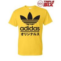ราคา เสื้อยืด - Adidas JAPAN - สีเหลือง (42724556492)