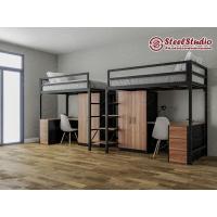 ราคา เตียงสูง พื้นล่างโล่ง 3.5 ฟุต 2 ตัว บันไดร่วม พร้อมตู้เสื้อผ้าและโต๊ะทำงาน (4316313173)