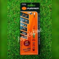 ราคา PUMPKIN ไขควงลองไฟ แบบดิจิตอล รุ่น PTT-DTL (17745) สีส้ม สำหรับทดสอบกระแสไฟฟ้า ไขควงวัดไฟ ไขควงวัดกระแสไฟ (20451030301)