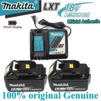 ราคา 100% แบตเตอรี่ลิเธียมทดแทน ของแท้ 9Ah6Ah/5Ah สำหรับ Makita 18V BL1830B BL1850B BL1850 BL1840 BL1860 (45151286962)